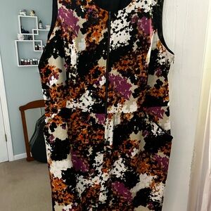 Floral sleeveless dress